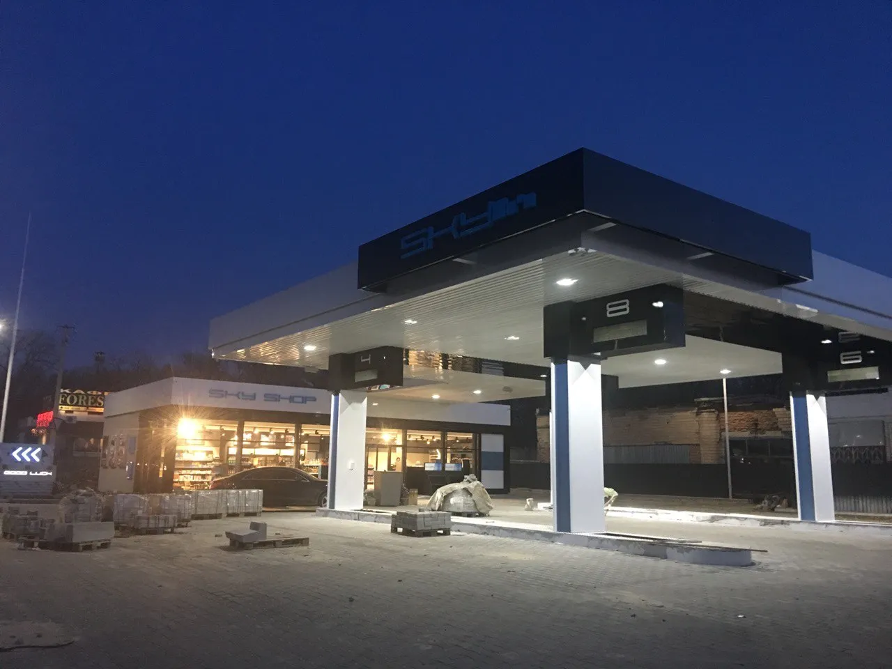 SKY fuel station network in Ukraine, built by KBS, photo 6 of 8